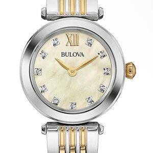 Bulova Women's Two-Tone Silver and Gold Watch